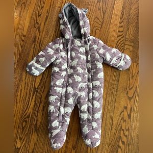 Baby snowsuit